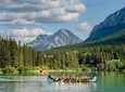 Banff National Park Big Canoe Tour