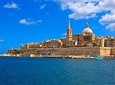 Valletta (UNESCO) guided tour, Malta Experience (included), Cathedral (optional)