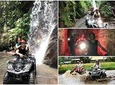 Bali KUBER ATV - Tunnel, Waterfall, Rice field, Jungle