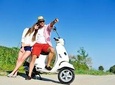 Rentals Scooter 2 Hours +1 HR Free , 2 Passengers, Retro "Lucky" 49cc