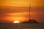 Marlin del Rey Catamaran Snorkel Sunset Cruise from Tamarindo & Coco