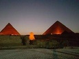 Cairo: Giza Pyramids Sound and Light Show with Transfers