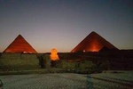 Cairo: Giza Pyramids Sound and Light Show with Transfers