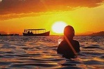 Sunset in Bombinhas with Sea Lions by Zimbros Ecotour