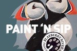 Puffin Paint and Sip at Kilted Kangaroo, Stirling.