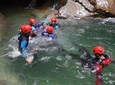Canyon des Ecouges intermediate part (4h30 of canyoning)
