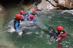 Canyon des Ecouges intermediate part (4h30 of canyoning)