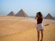 Giza Pyramids, Sphinx and Egyptian Museum Guided Day Tour from Cairo