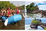 Ayung River rafting with Tanah Lot Sunset Tour