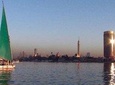 Felucca boat ride on the Nile river in Cairo 