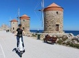Explore the Medieval city of Rhodes on scooters - 2 hours