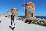 Explore the Medieval city of Rhodes on scooters - 2 hours