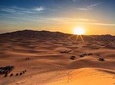 Early Morning Sunrise View Desert Safari