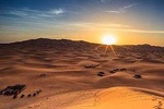 Early Morning Sunrise View Desert Safari