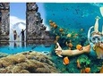 Combination Tour: Gate of Heaven at Lempuyang Temple with Blue Lagoon Snorkeling