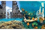 Combination Tour: Gate of Heaven at Lempuyang Temple with Blue Lagoon Snorkeling