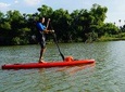 Stand Up Paddle Boarding and Sunset Watching on Cai River