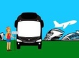 Guided Sightseeing Bus Transfer - Airport / Valencia - from 9 to 15 people