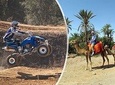 Camel & Quad biking in the Palmeraie for half day.