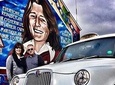 3 hour Original Black taxi political ,mural ,peacewalls history tour of Belfast