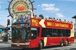 San Francisco Hop on Hop off Open Top Bus Tour + City Night Tour (Live Guide)