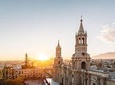 Golden hour, legends of Arequipa and Peruvian Coffee