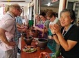 Private Food tour at Damnoen Saduak Floating Market with Cooking class 