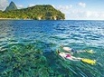 St Lucia Land Taxi to Snorkel at Anse Chastanet Beach