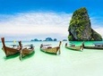 4 Islands by Long tail Boat from Krabi