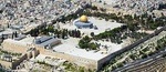 Jerusalem Temple Mount & Dome of the Rock from Tel Aviv 