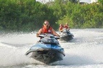 Jet Ski Guided Tour: Discover Cancun's Mangrove Canals (GO SOLO 1pax)