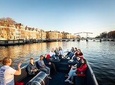 Canal cruise - Small partly covered boat - 60 Minutes - Live guide