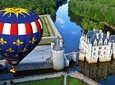 Hot Air Balloon Flight over the castle of Chenonceau / France
