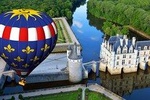 Hot Air Balloon Flight over the castle of Chenonceau / France