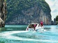 Private Speed Boat Tour to James Bond with Canoeing Trip 