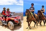 Los Cabos: ATV & HORSEBACK Ride. Beach and Desert