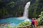 Rio Celeste Waterfall -Tenorio Volcano National Park with Swimming at the River