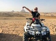 A private ATV Around Pyramids at sunset,Sound and Light Show&with dinner