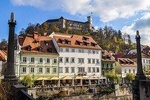 Walking tour of Ljubljana and Ljubljana Castle with a local