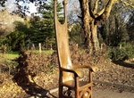 See The Joker's Chair, Merrion Square, Dublin, Ireland