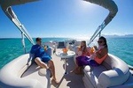 Toa Boat Bora Bora Moana Snorkeling Lagoon tour experience and Majestic Boat