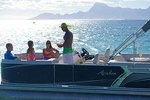 Toa Boat Bora Bora Vaiana Lagoon tour experience with Lunch and Majestic Boat