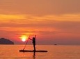 Stand Up Paddle Boarding At Tanjung Aru, Sabah