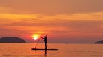 Stand Up Paddle Boarding At Tanjung Aru, Sabah