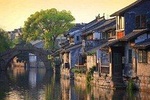 Private Tour to Fengjing Ancient Water Town with Boat Ride from Shanghai 