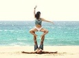 Partner Yoga (Acroyoga Tenerife) introduction class with photos