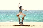 Partner Yoga (Acroyoga Tenerife) introduction class with photos