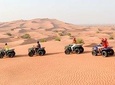 Abu Dhabi 30 minutes Quad Bike Self-drive with Sunset Desert Safari