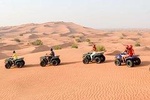 Abu Dhabi 30 minutes Quad Bike Self-drive with Sunset Desert Safari