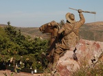 See Pancho Villa Statue at "La Bufa", Zacatecas, Mexico